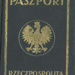 Pre WWII Polish Passport Cover which can help you getting Polish Citizenship Certificate