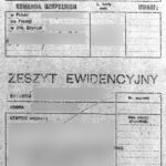Polish book of military records - zeszyt ewidencyjny. Extremely useful when applying for Polish Citizenship Certificate.