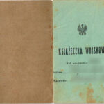 Polish book of military records - książeczka wojskowa. Document you can base your Polish Citizenship application on.